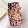 For Moto G13 G14 G15 Phone Cover For Motorola Moto G14 Case Silicone Luxury Fashion Flowers Love Cute Funny Cool Painted Bumper