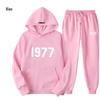 ESSENTIALS 1977 Trendy Fleece Hoodie Set - Unisex Loose Fit Sweatshirt