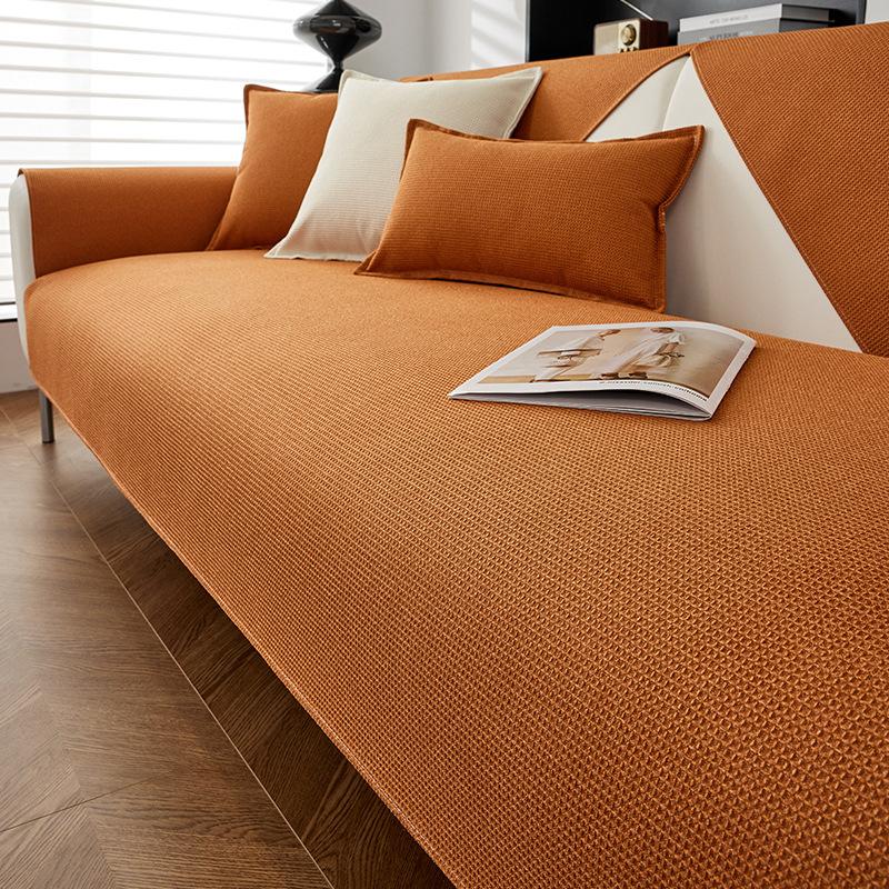 

Waterproof Sofa Cushion Cover Non-Slip Universal Full Covered Slipcover To Prevent Urine Leakage Four Seasons Use 70*70cm