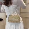 2026 Cross-border New Rhinestones Dinner Bag Tassel Portable Banquet Fashionable Celebrity Single Shoulder