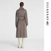 ELLASSAY Women's 100% Cashmere Robe-Style Long Coat