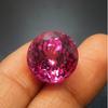 Natural Pink Ruby Loose Gemstone Round Cut 34.90 Ct for Jewelry Making and Gem Collections