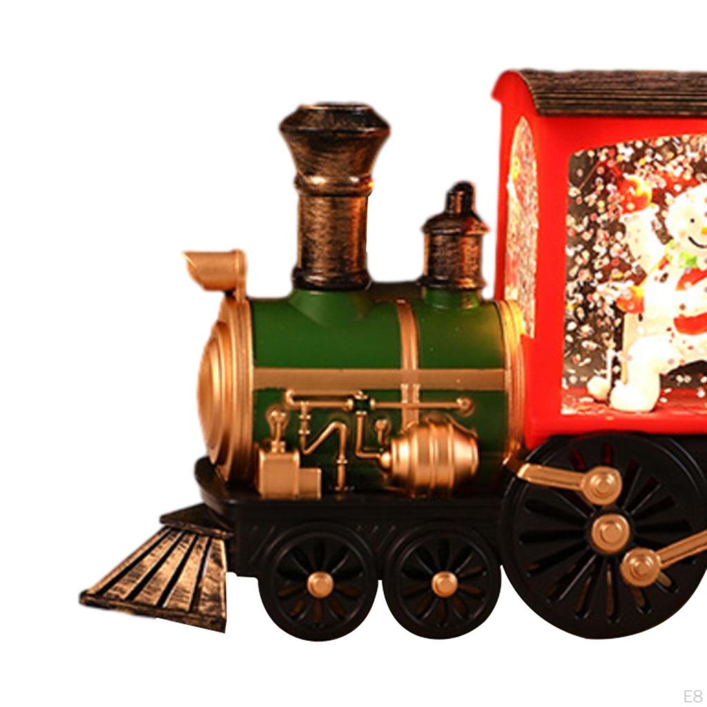 Weihnachtszug Laterne Feiertagsgeschenk LED Batteriebetrieben Wasserfunkelnd Nachtlicht für