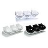 Raised 15° Tilt Neck Guard Bowl Cat Dog Food Water Feeder Bowls for Puppy Kitten