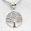 Handmade 925 Sterling Silver Tree of Life Pendant, Healing Jewelry