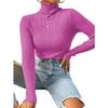 2024 Women's High Neck Knitted Pullover - Europe & America Style