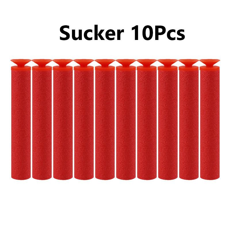 EVA Soft Bullet Round Suction Head Refill Darts Bullets for Gun Kids Toy Guns Accessories Bullets for Series Blasters Xmas