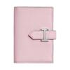 Bearn 8 Silberschnalle Mysore Ziegenleder Kartenhalter Damen Kartenhalter Rosa H039805CKM7