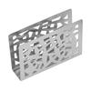 Hollow Out Metal Napkin Holder Glossy Edge Stainless Steel Napkin Holder  Kitchen Countertop
