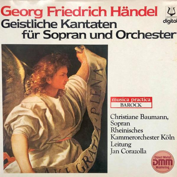 

LP Record CHRISTIANE BAUMANN / RHEINISCHES KA - Geistliche Kantaten Für Sopran Und SCGLX74001 Christophorus 1985 Germany Classical Used