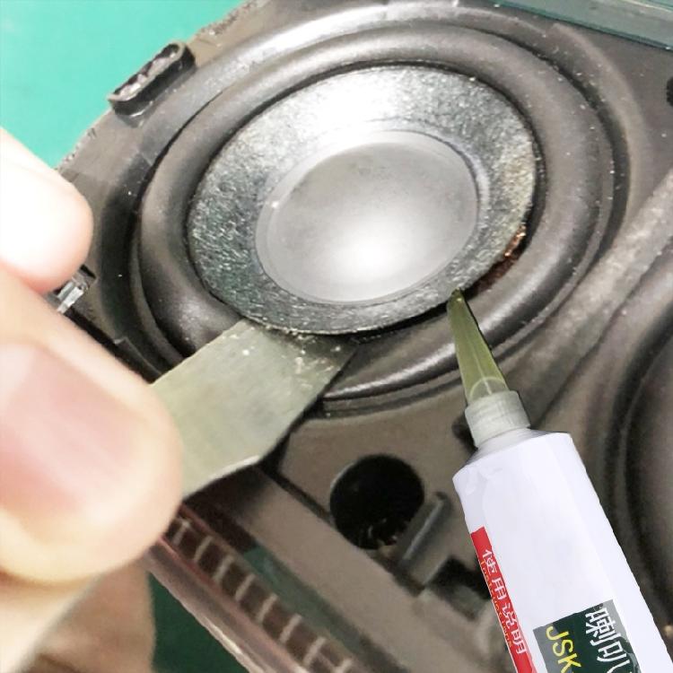 80ml Speaker Surround Glue Repair Glue Adhesive Electronic Seal Speaker Yellow