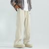 Corduroy Pants Men's Autumn and Winter Pants Plus Size Straight Pants Men's American High Street Wide-leg Casual Pants