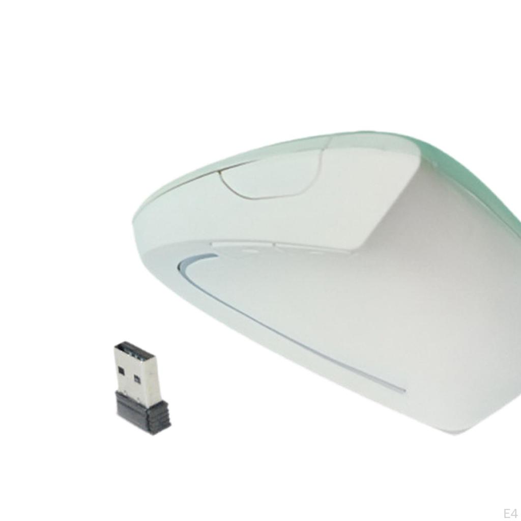 Ergonomic Vertical Wireless Mice Portable Lightweight Optical Carpal
