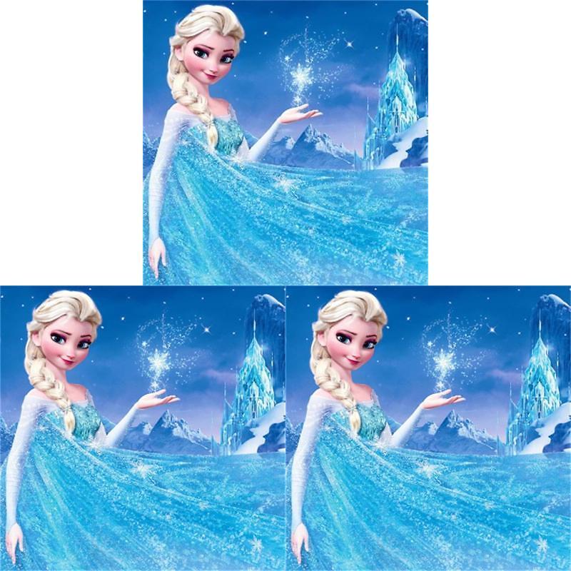 Frozen Oil Painting Diy Wall Decor For Living Room Or Bedroom