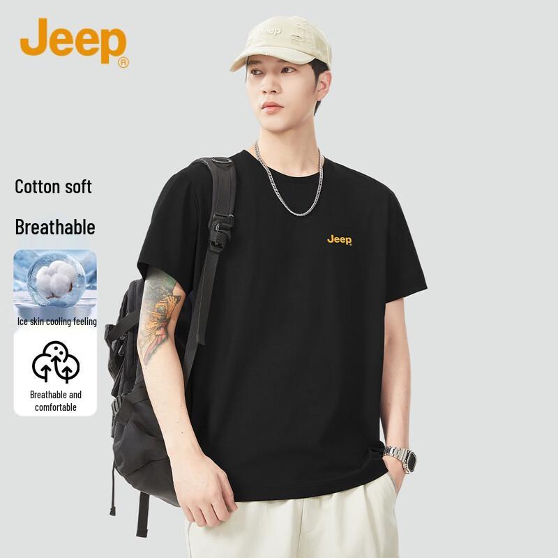 JEEP Men s Summer Outdoor Round Neck T-Shirt 41 2070₽