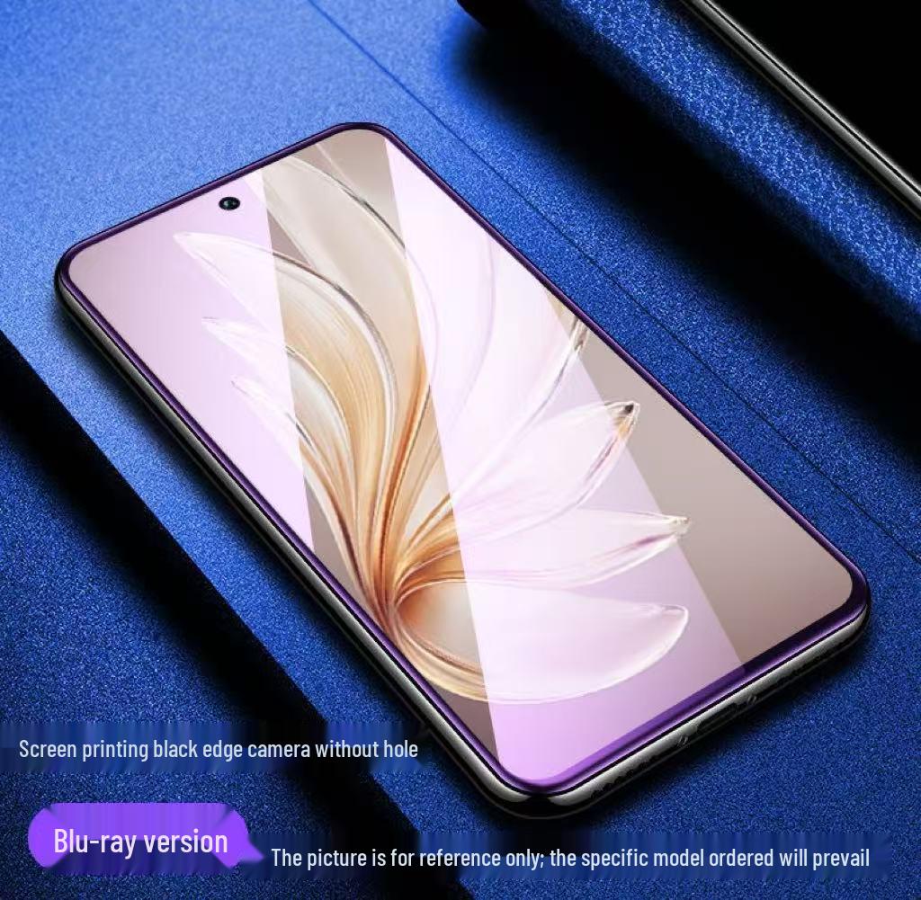 Redmi Note 14/15 Pro Anti-Drop, Anti-Blue Light Full Screen Tempered Glass Protector