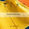 Baby Quilted Long-Sleeve Top: Unisex Three-Layer Autumn/Winter Underwear Pajamas