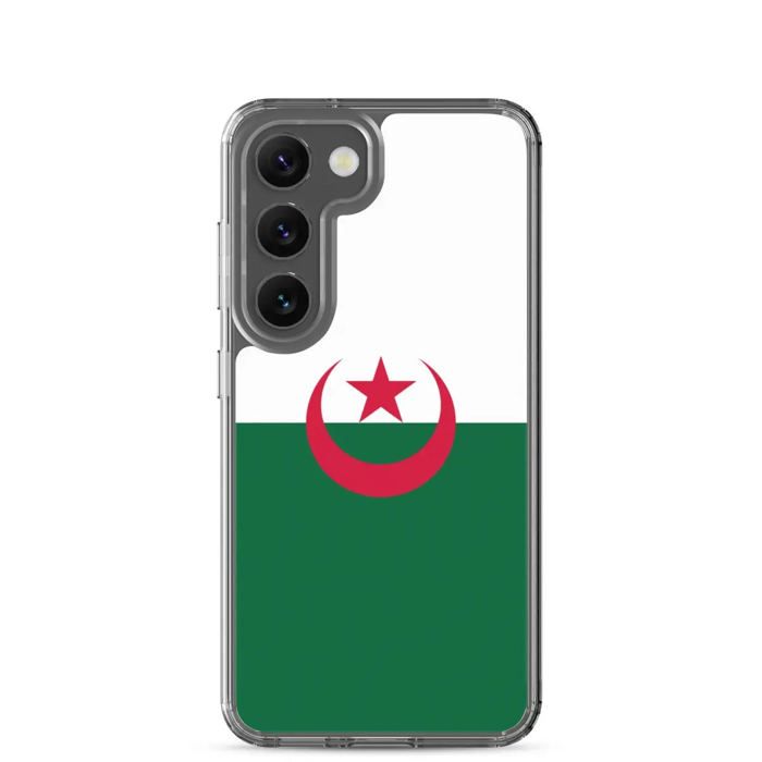 Coque Téléphone - Samsung - Galaxy S23 Plus - Drapeau Algérie - Souple - Flerfarget