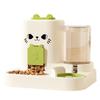 2 In 1 Food And Water Dispenser Set, Small Food And Water Dispenser Set For Small , Cats, Dogs, Puppies