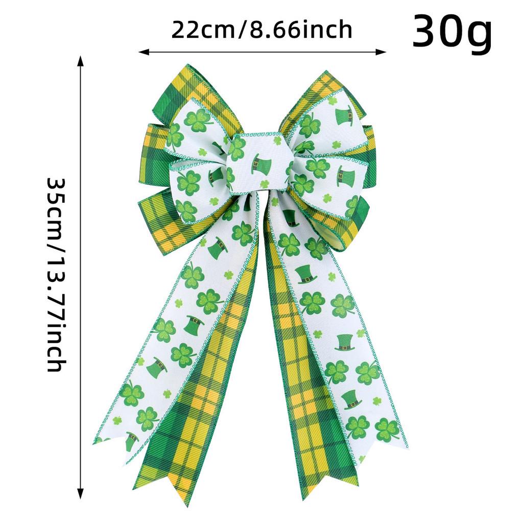

Saint Patricks Day Diy Ribbon Wall Hanging With Modern Art Style For Event Venue Decor Style A