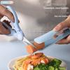 Portable Stainless Steel Baby Food Scissors & Tongs Set