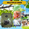 19.99 L Solar-Powered Shower Bag for Camping & Travel - Leakproof, Portable with Temperature Gauge, Hose & Sprinkler Head