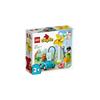 LEGO DUPLO Town Wind Turbine and Electric Car 10985 Building Blocks Toy for Toddlers Ages 2 and Up