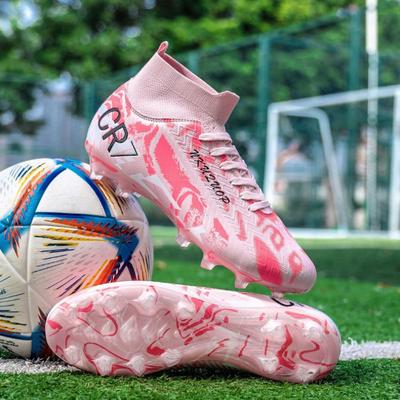 Grote Hoge Voetbalschoenen Jeugd Studenten Buitensport AG Noppen Wedstrijd Training Voetbalschoenen