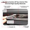 For BMW X5 19-21 G05 Car Interior Center Console Transparent TPU Protective Film Anti-scratch Repair Film Accessories Refit