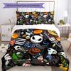 Christmas Nightmare Bedding Set Breathable Duvet Cover with Pillowcases Decorative Bed Linen for Bedroom Home Decoration Birthday Gift