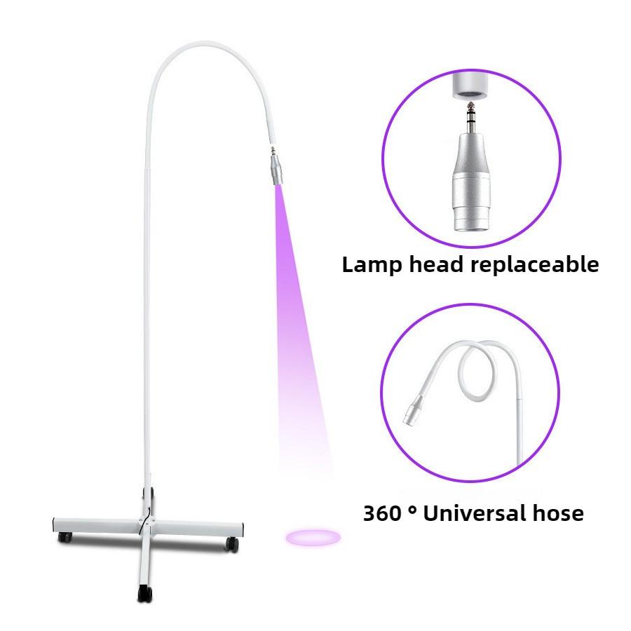 UV LED Eyelash Adhesive Quick Drying Lamp Portable Eyelash Beauty Lamp Professional Beauty Salon Floor Light