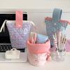 MINKYS Kawaii Big Capacity Girls Pencil Case Pen Storage Bag Cute Pencilcase Pencil Punch Back To School Kids Gift Stationery