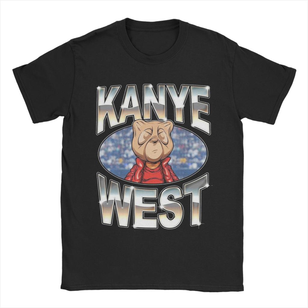 Kanye West Meme Face Unisex T Shirts  Awesome Tee Shirt Short Sleeve Crew Neck TShirt 100 Cotton Graphic Printed Tops