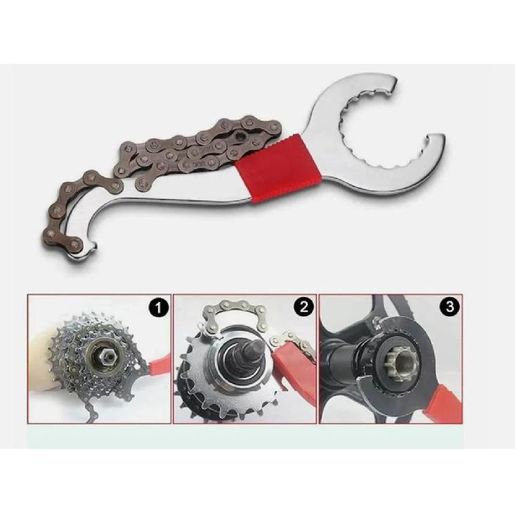 Bicycle Repair Tool Kits MTB Road Bikes Maintenance Tools Bracket Chain Breaker Flywheel Remover Cutter Crank Puller Bike Wrench