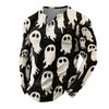 Men's Long Sleeve Shirt for Halloween Casual Wear