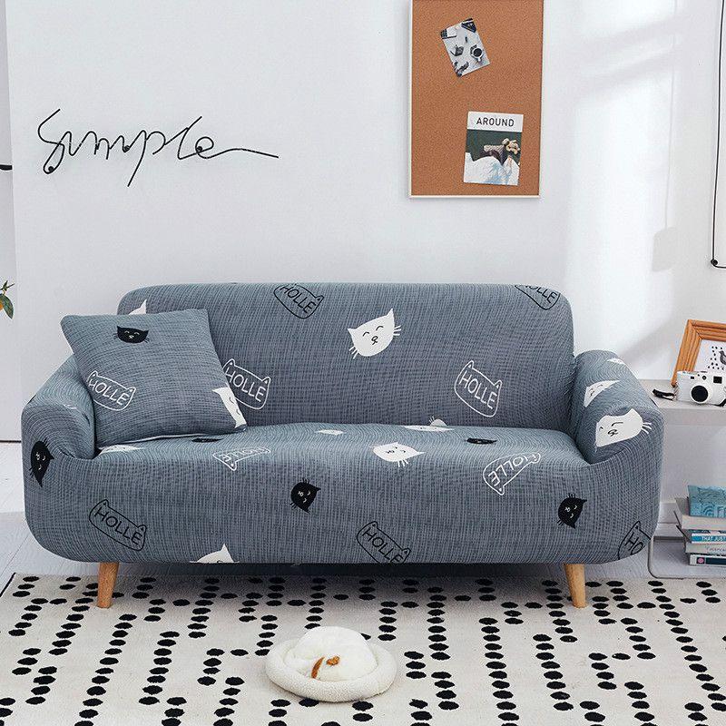 High-quality Geometric Flower Pattern Slipcover For Ultimate Sofa Protection And Style