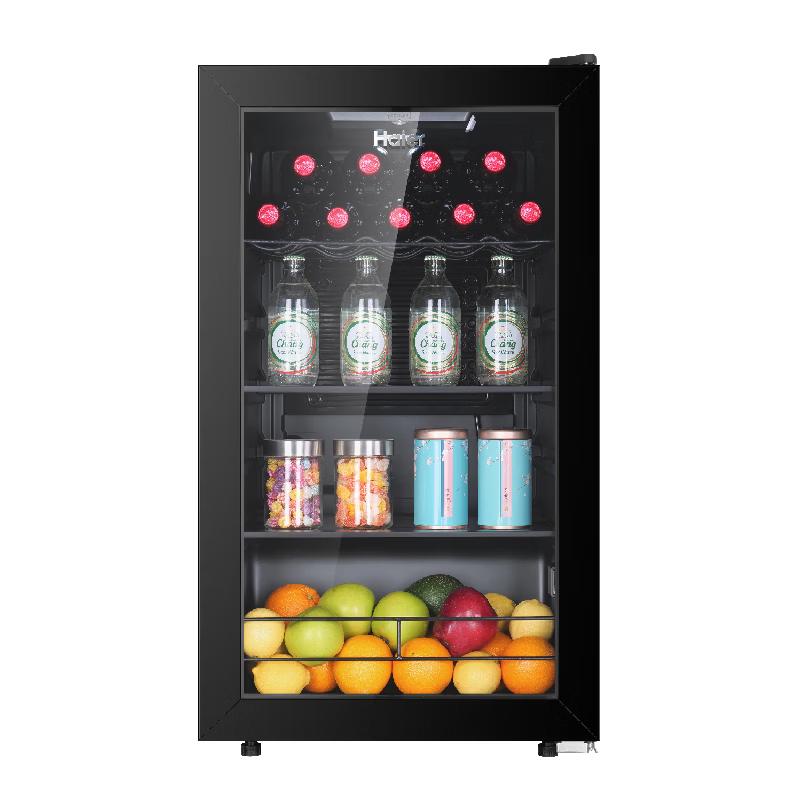 Haier 96L Mini Bar Refrigerator with Mechanical Control CN plug (adapter included)