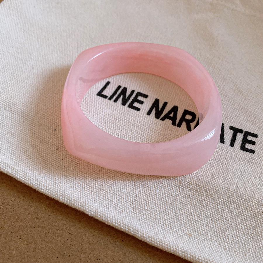 Европейский и американский высококлассный квадратный браслет из смолы акварельных цветов - Универсальный, свежий и роскошный браслет