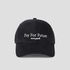 On the Moment PAY FOR FUTURE Washed Ball Cap C5 Black