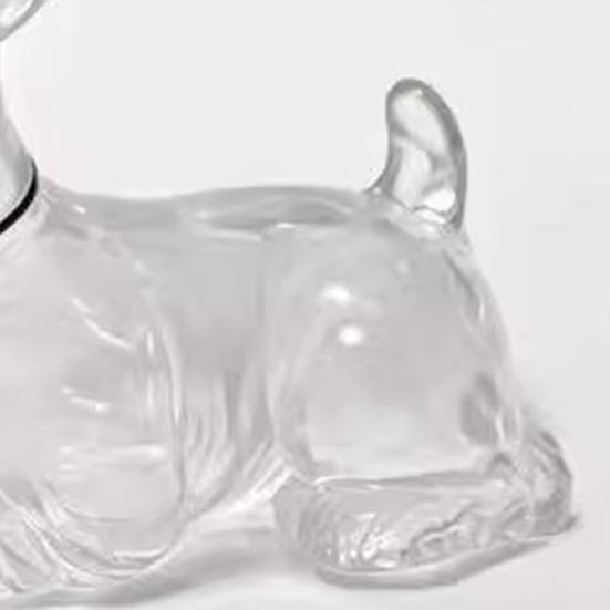 Pet Hair Memorial Keychain Pet Hair Preservation Bottle Transparent Synthetic Resin Engraved Pet Memory Jar
