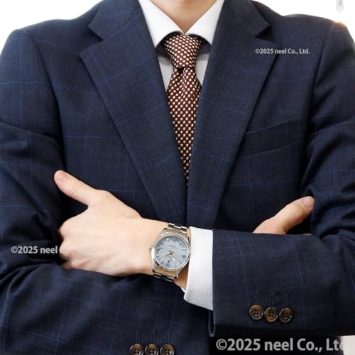 Orient Star RK-AU0109L Men's Automatic Watch with Contemporary Date, Mechanical Movement, Made in Japan, 2-Year Manufacturer's Warranty, Ice Blue