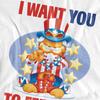 Garfield Unisex Adult I Want You T-Shirt