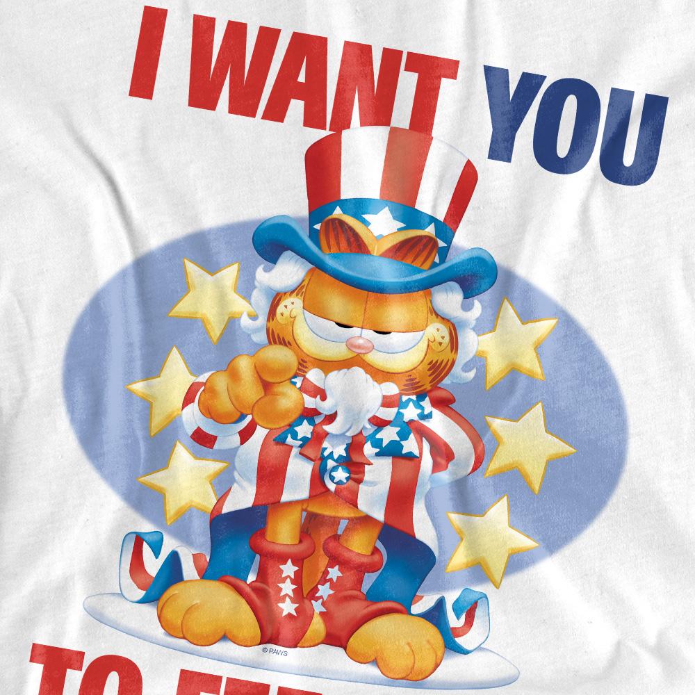 Garfield Unisex Adult I Want You T-Shirt