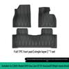 Eco-Friendly TPE Car Mats Set for 24 BYD Hiace 07 EV: Includes Trunk & Backrest Mats