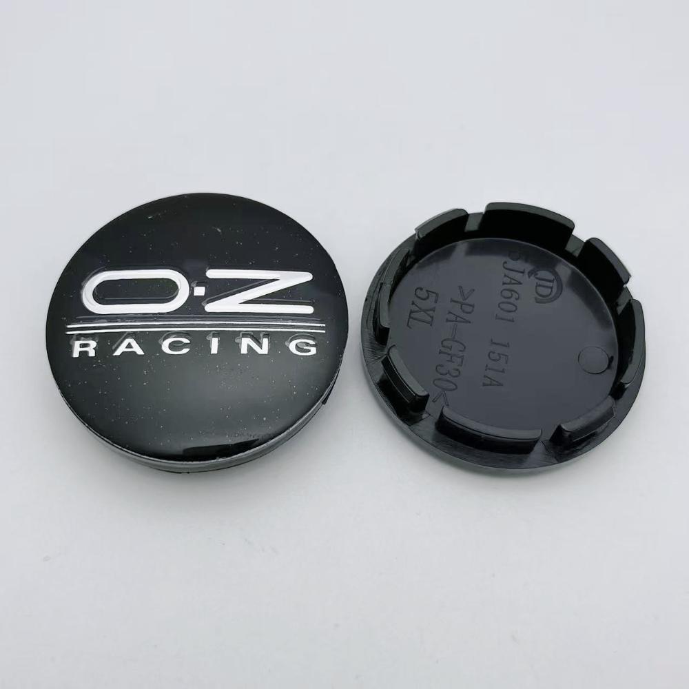 4pcs 56MM Car Wheel Center Caps With OZ O.Z Racing Logo Emblem Wheels Hubcaps Auto Hub Rim Cover Replace Car Accessories OZ O.Z Racing Badge&4pcs Wheel Cap