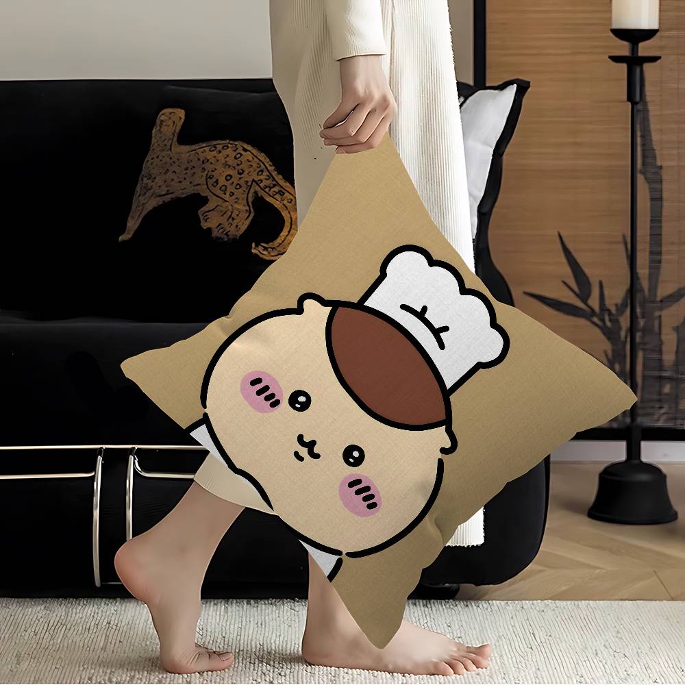 Cartoon KKurimanjuu Cushion Cover Car Throw Pillow Case For Sofa Car Christmas Gift xcm xcm