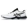 Asics Gel Tactic 12 2E Wide White Gunmetal Volt Men Sneakers 1073A059-101