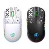 Bluetooth-compatible 2.4G- Wireless Mouse  Light For Computer Laptop Pad Tablet Optical Mice-Rechargeable TypeC Mute-