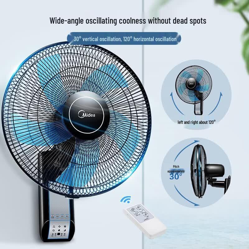 Midea 16-inch Wall-Mounted Industrial Fan
