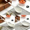 Kostní porcelán, velké kulaté keramické lžíce, dlouhá lžíce na polévku, naběračka na polévku, na bramborovou kaši, k servírování, k vaření